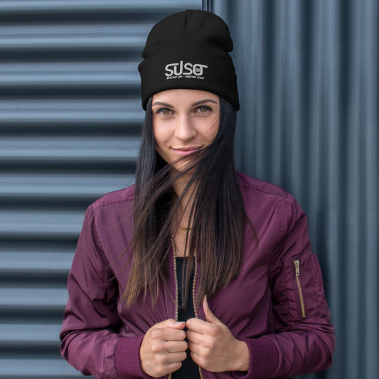 SUSO51 Embroidered Beanie