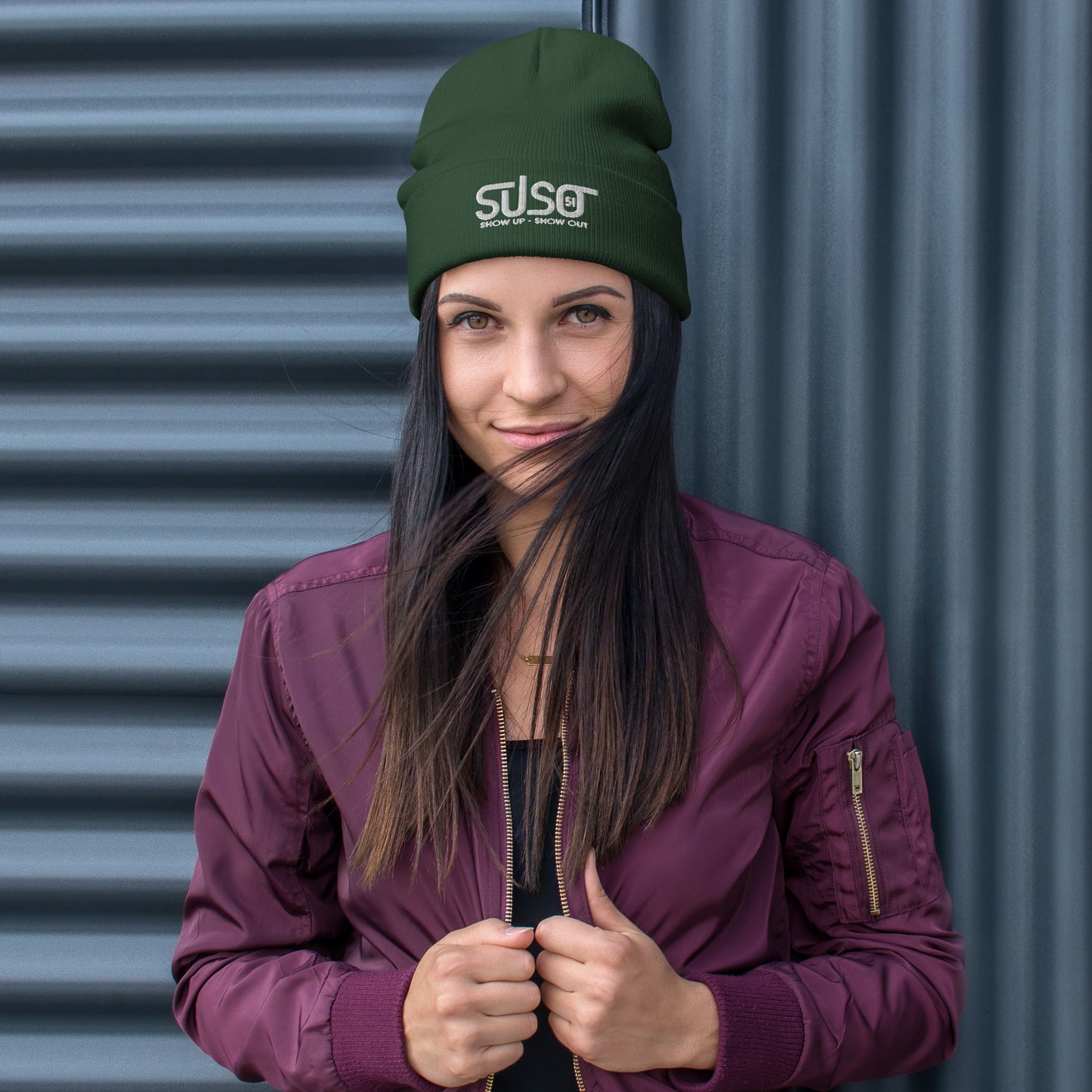 SUSO51 Embroidered Beanie