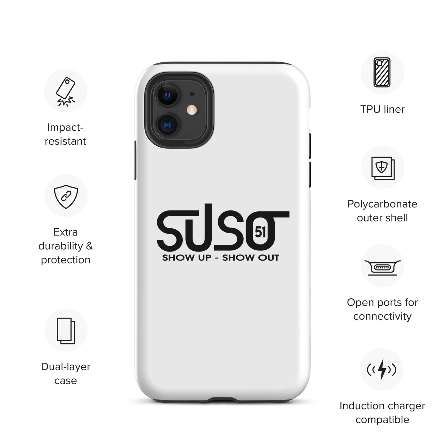 SUSO51 Tough iPhone case