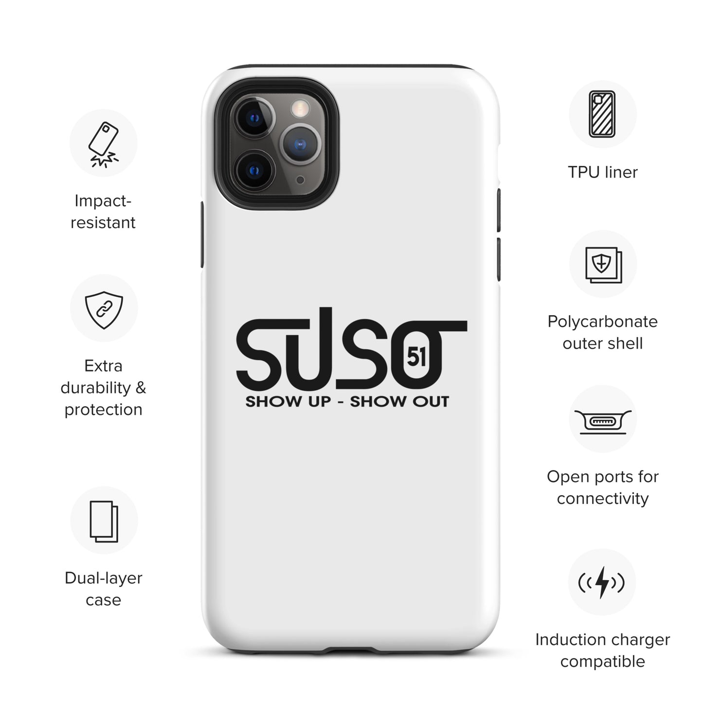 SUSO51 Tough iPhone case