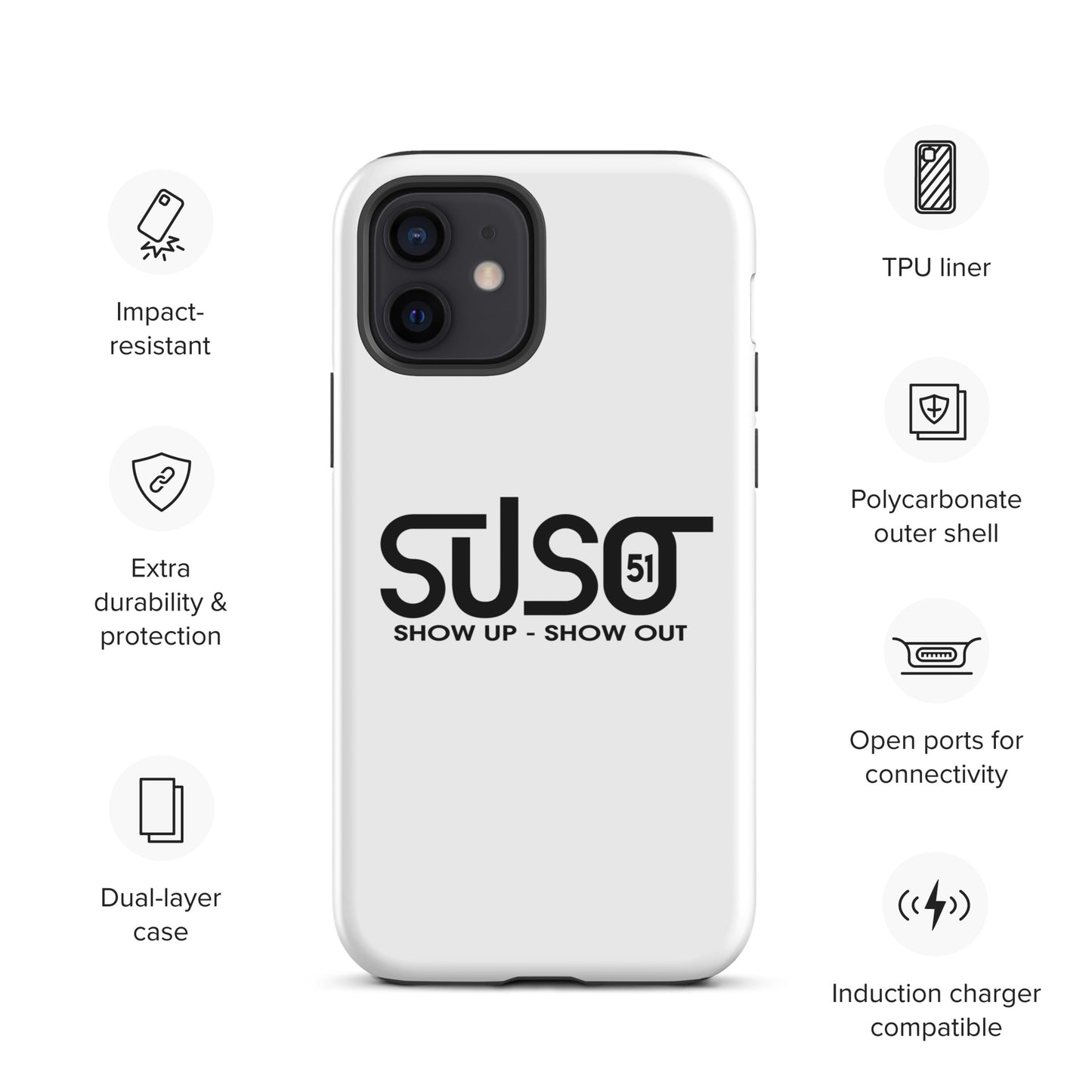 SUSO51 Tough iPhone case