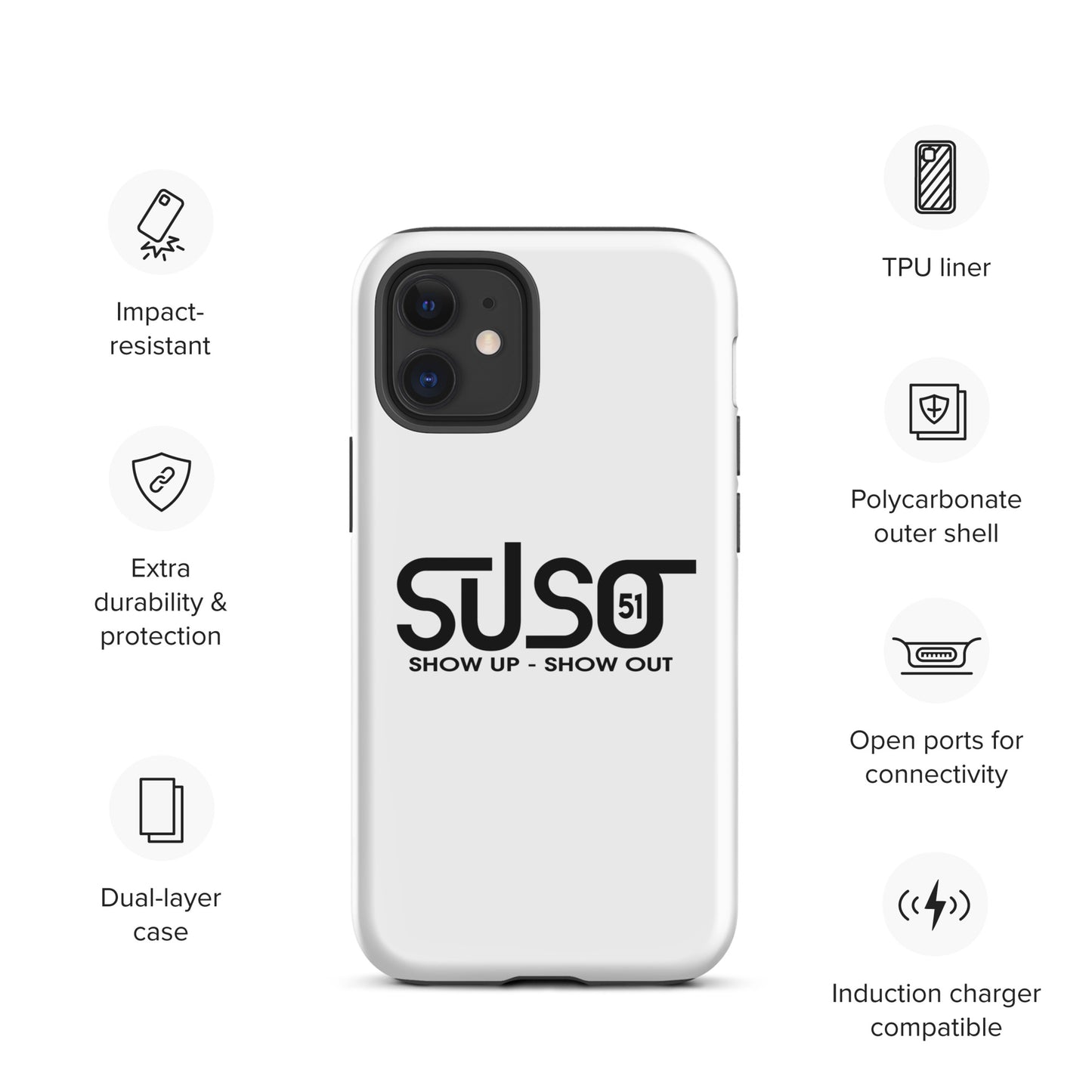 SUSO51 Tough iPhone case