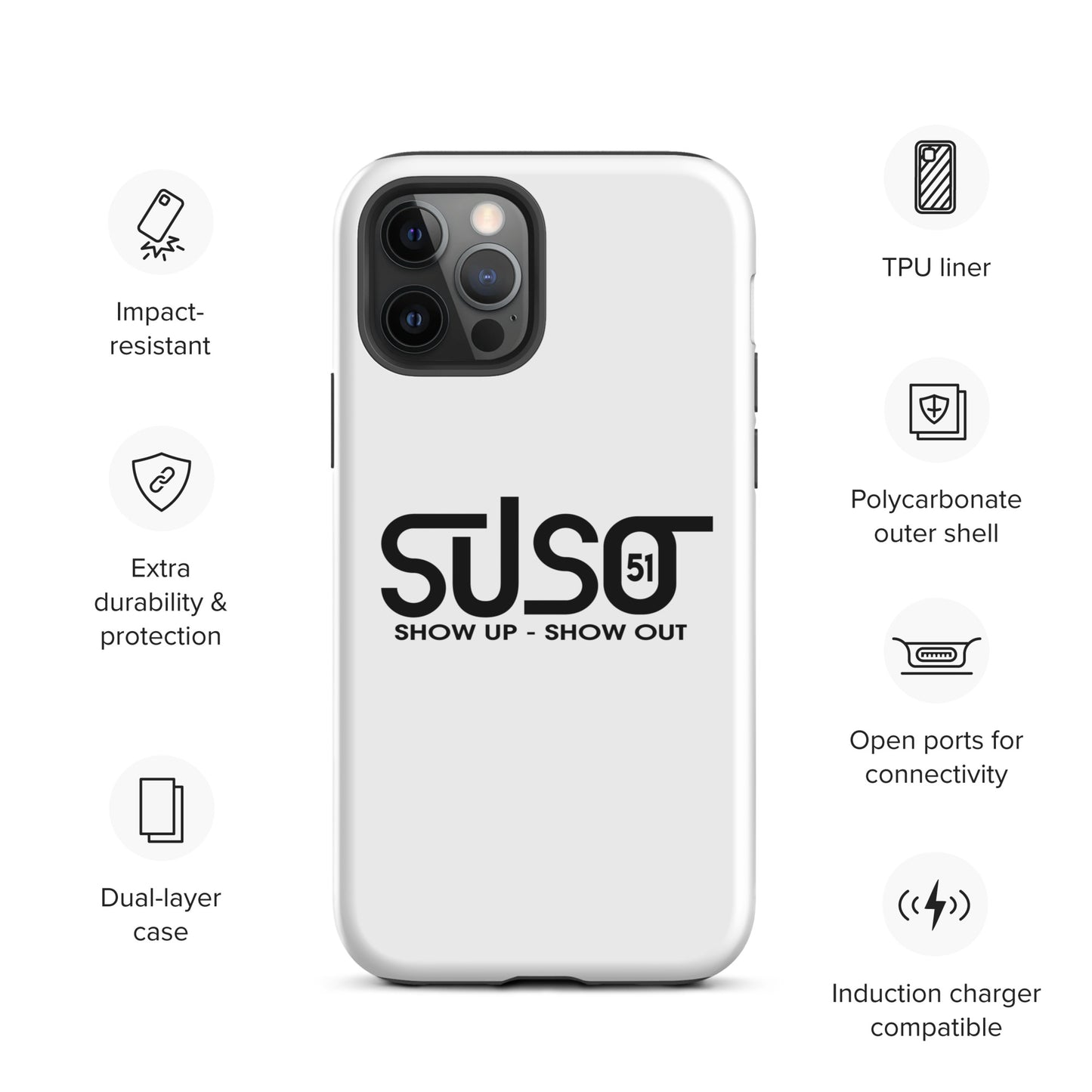 SUSO51 Tough iPhone case