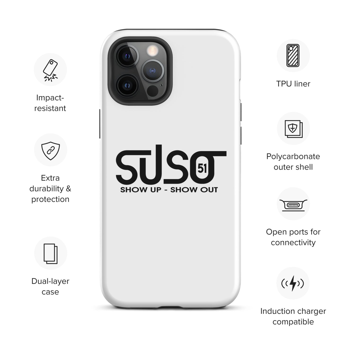 SUSO51 Tough iPhone case