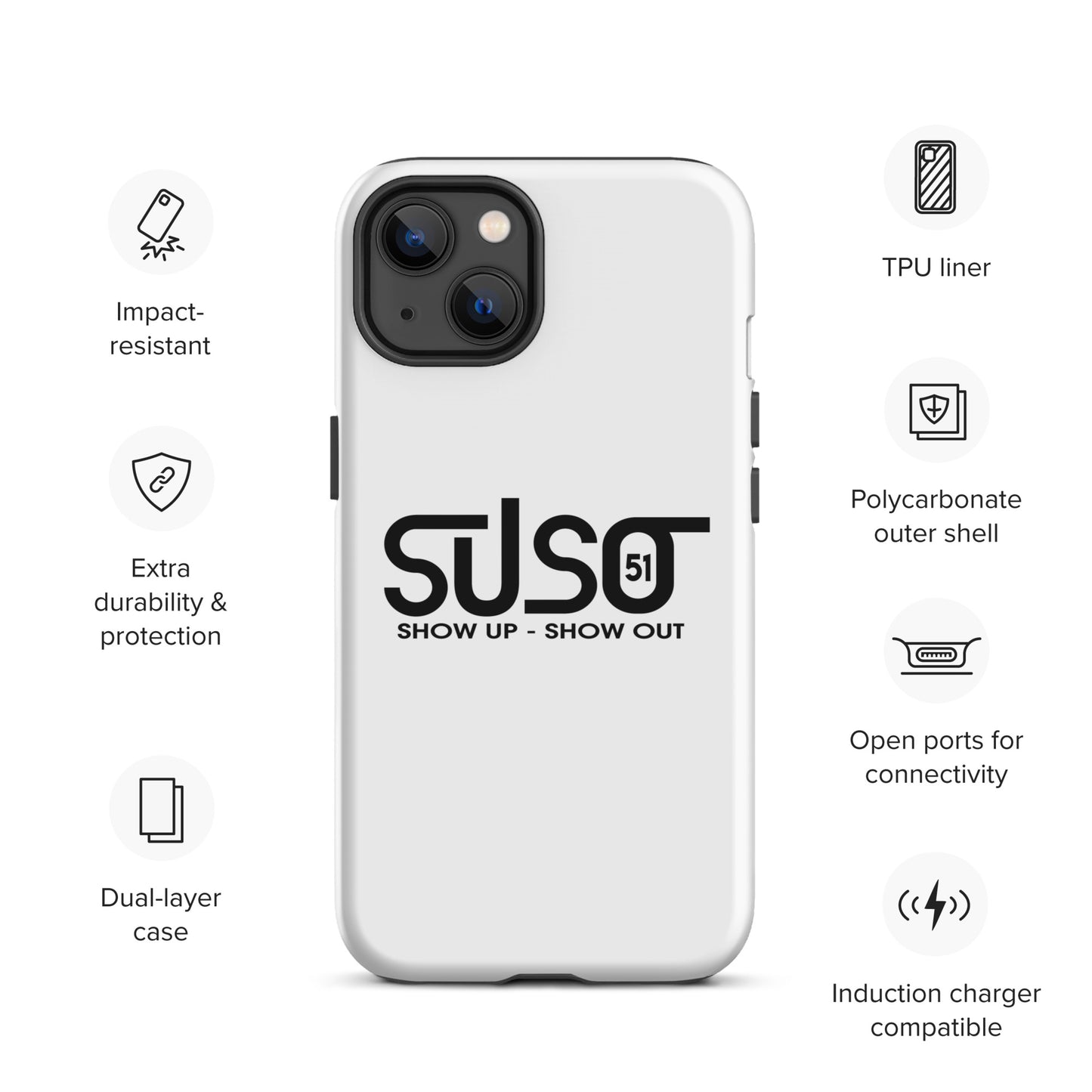 SUSO51 Tough iPhone case