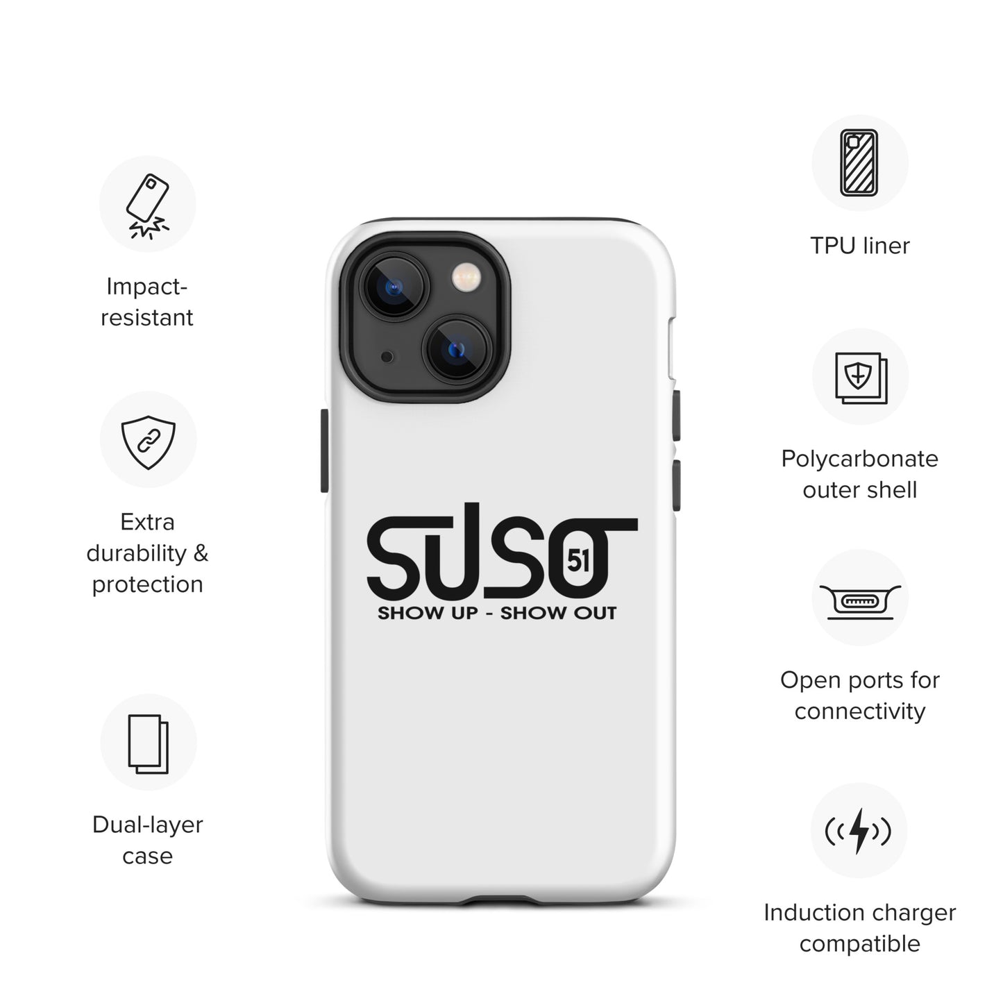 SUSO51 Tough iPhone case