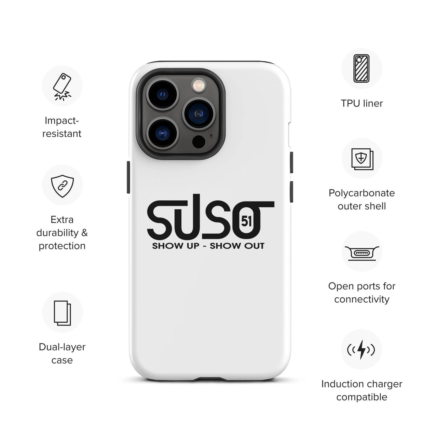 SUSO51 Tough iPhone case