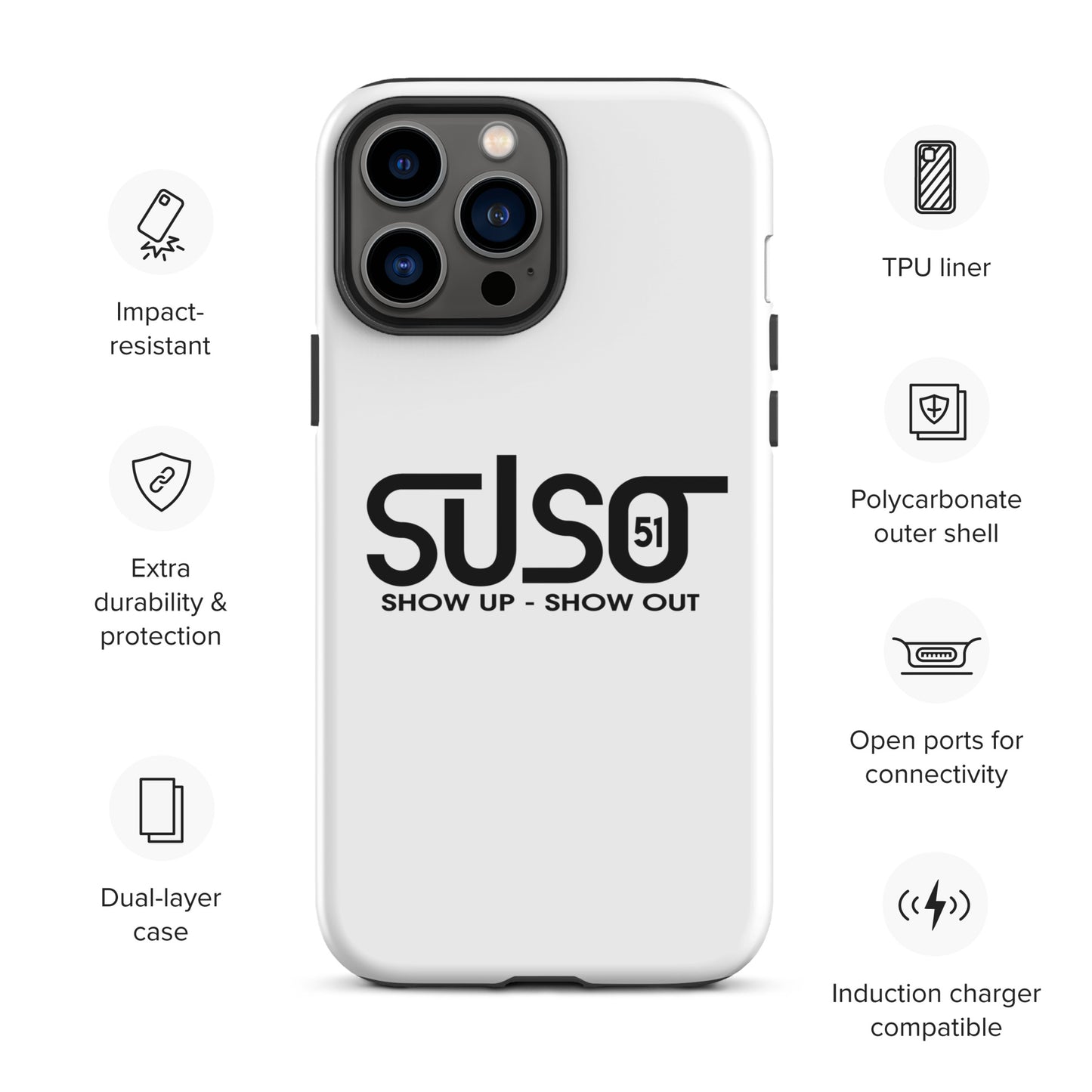 SUSO51 Tough iPhone case