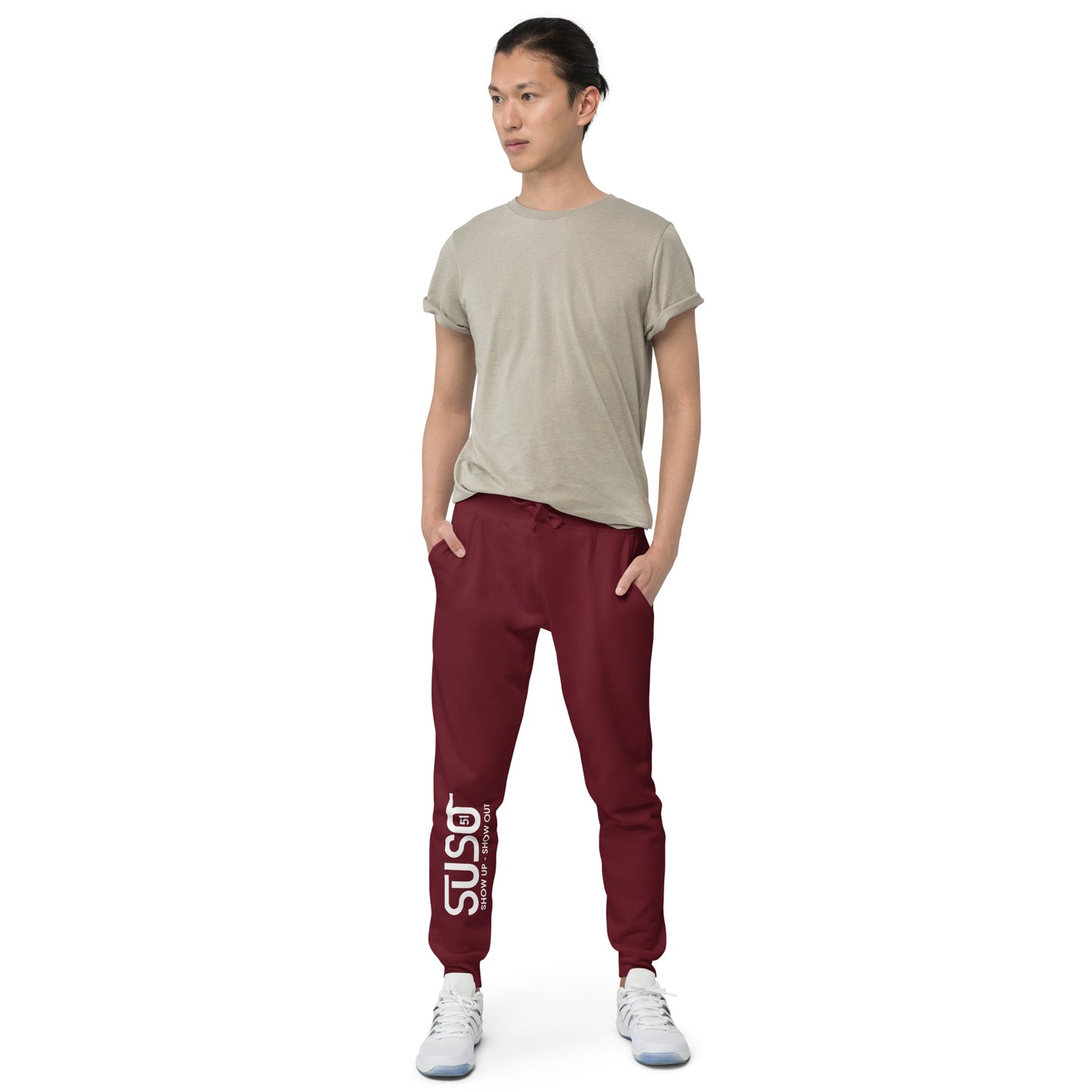 SUSO51 unisex fleece sweatpants