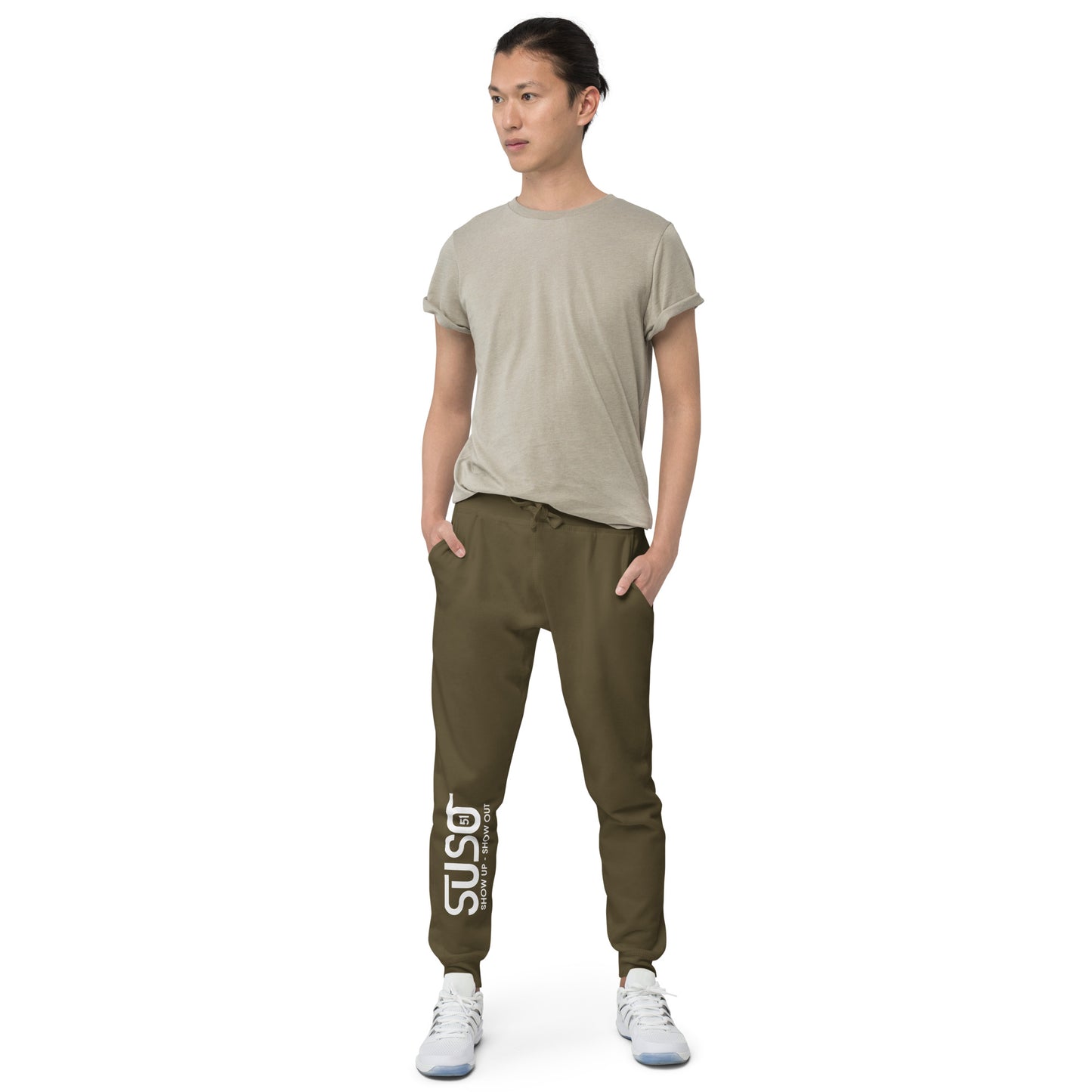 SUSO51 unisex fleece sweatpants